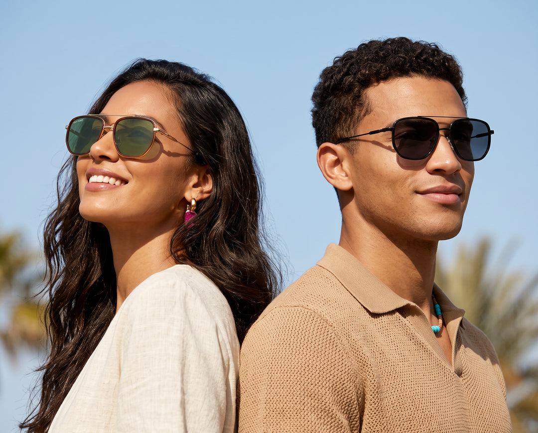 BP10335 - NEW Flynn Onyx / Matte Gold / Brown Polarized