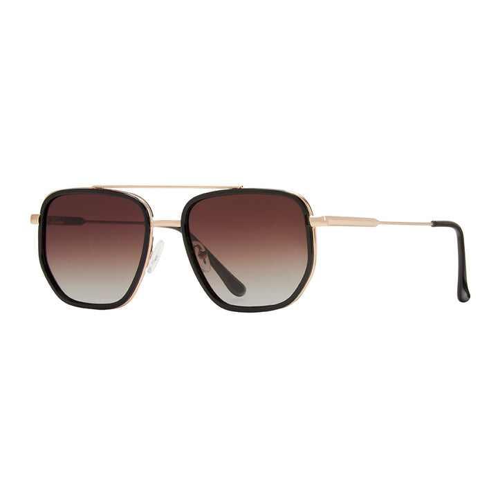 BP10335 - NEW Flynn Onyx / Matte Gold / Brown Polarized