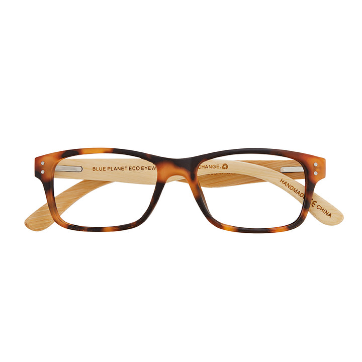 BP20177 NEW Fremont Reader - Brown Tort/Bamboo/Blue Light