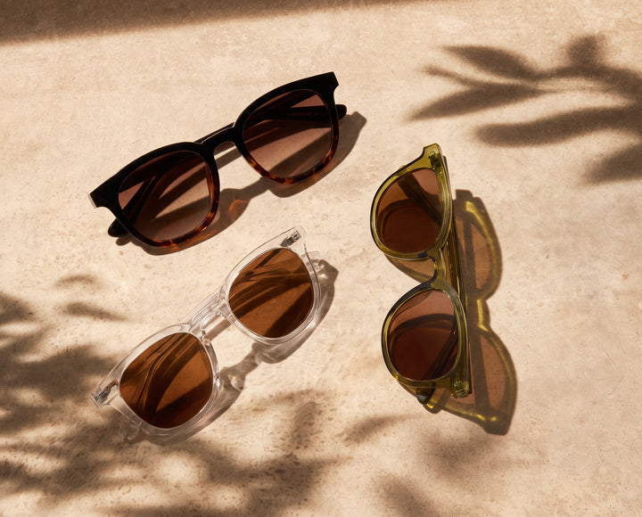 BP19917 - Gram  - Onyx To Walnut Tortoise Fade / Gradient Brown Polarized Lens