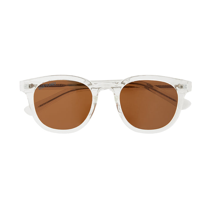 BP19418 - Gram  - Crystal Clear / Brown Polarized Lens