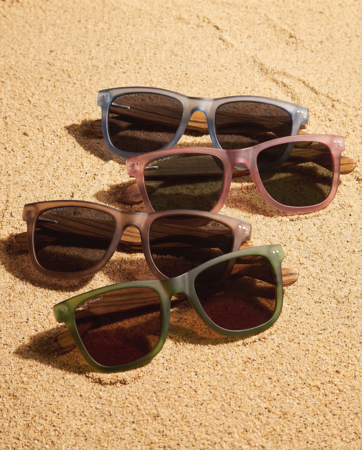 BP10162 NEW Grant- Matte Brown/Walnut Wood - Smoke Polarized