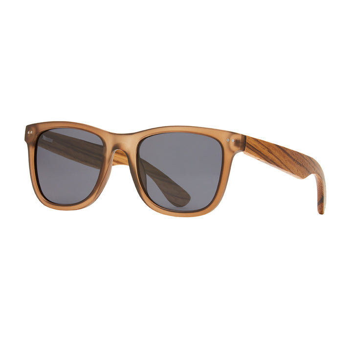 BP10162 NEW Grant- Matte Brown/Walnut Wood - Smoke Polarized