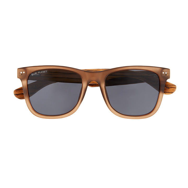 BP10162 NEW Grant- Matte Brown/Walnut Wood - Smoke Polarized