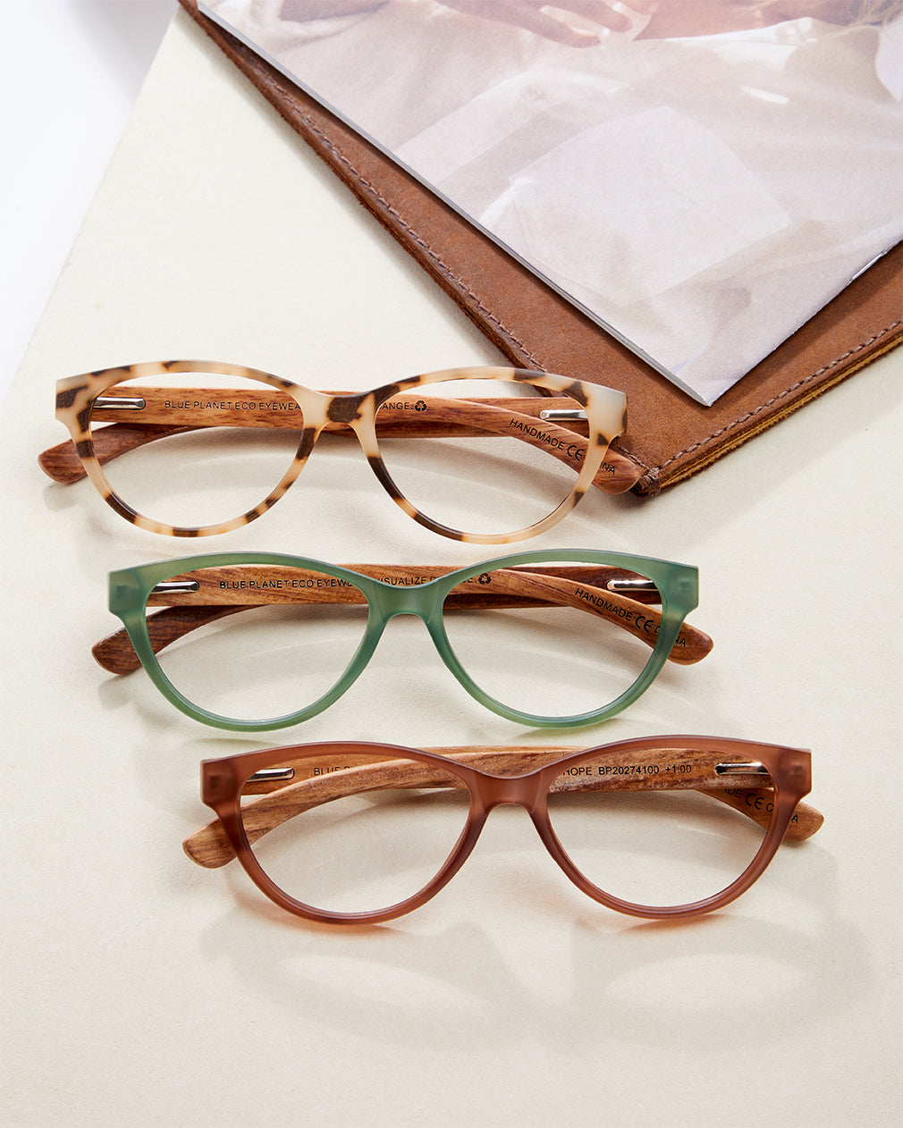 BP20273- NEW Hope Matte Grey  / Walnut Wood / Blue Light