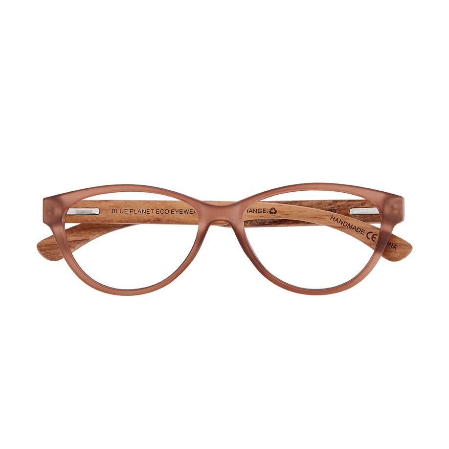 BP20274- NEW Hope Matte Brown  / Walnut Wood / Blue Light