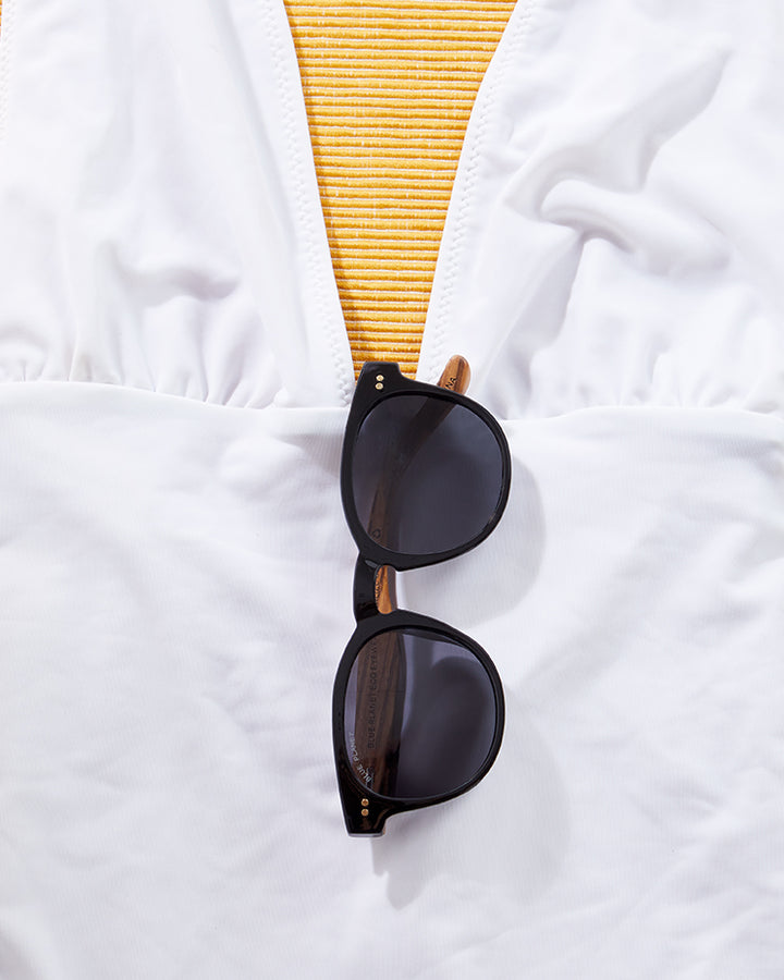 BP10174 NEW Indie - Matte Onyx/Walnut Wood -Smoke Polarized