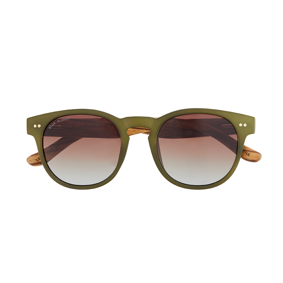 BP10171 NEW Indie - Matte Olive/Walnut Wood- Brown Polarized