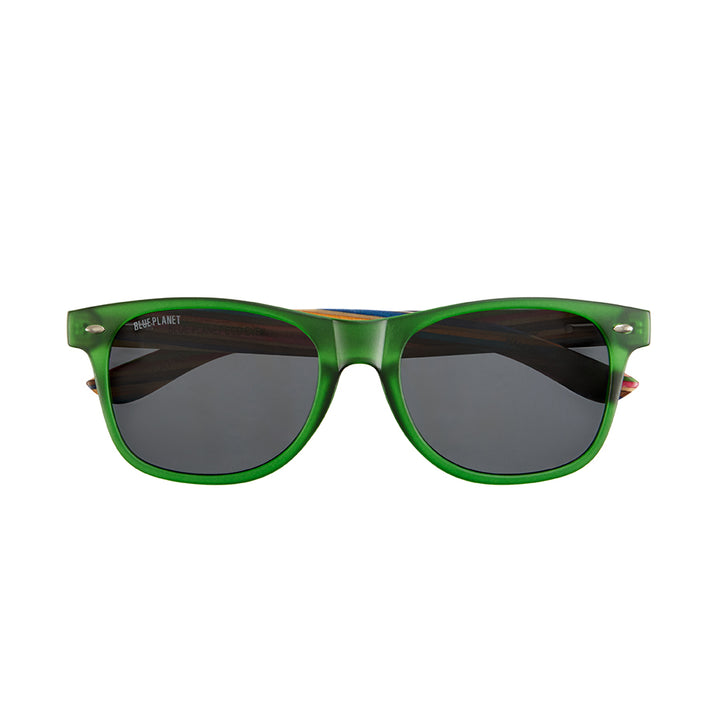 BP19026 NEW Indio Matte Crystal Green/Rainbow Wood-Smoke Pol