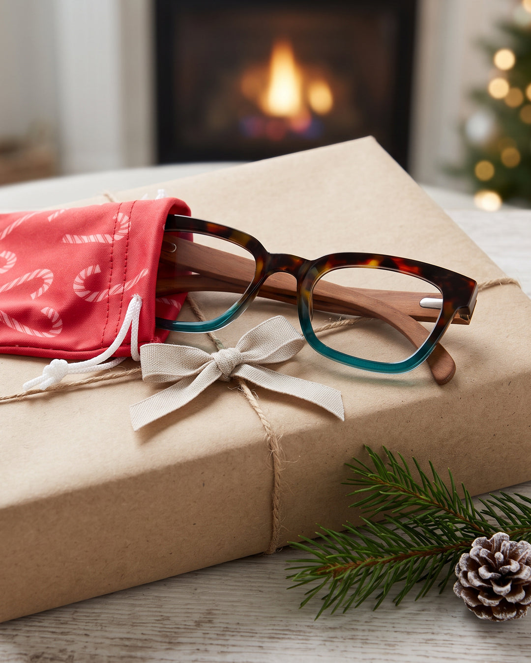 Holiday Cases XMAS designs for Sunglasses or Readers CASE-28