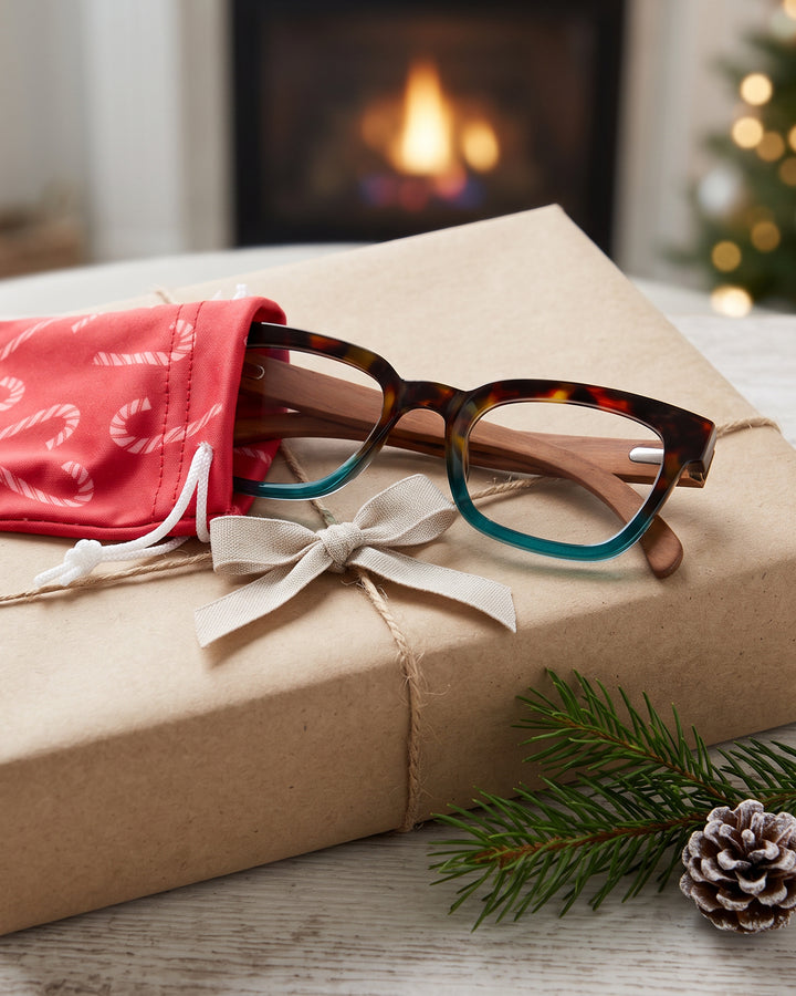 Holiday Cases XMAS designs for Sunglasses or Readers CASE-28