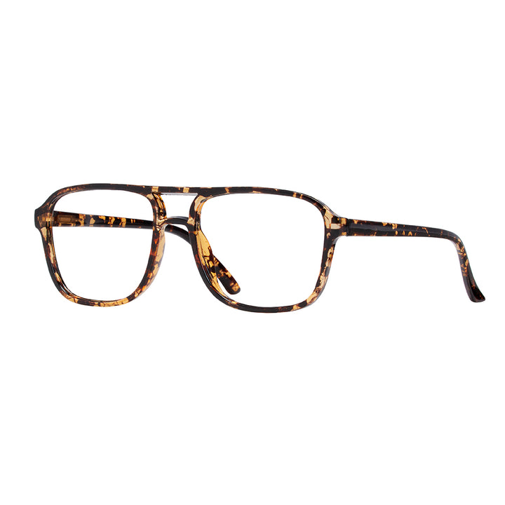 BP20391 - NEW Jax Aviator Brown Tortoise Blue Light Reader