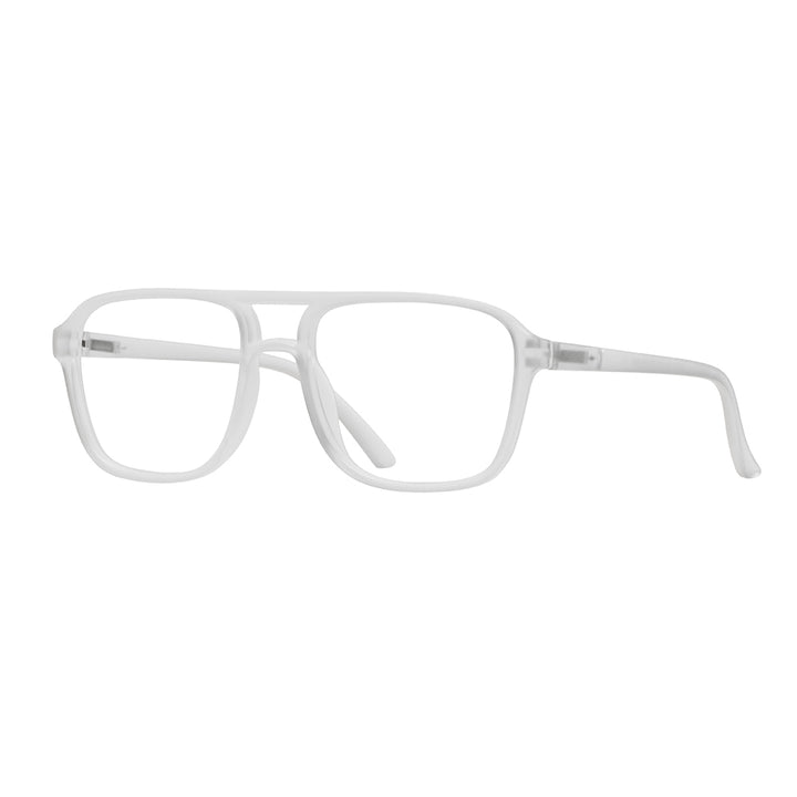 BP20393 - NEW Jax Aviator Matte Clear Blue Light Reader