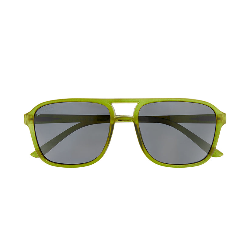 BP10454 NEW JAX Matte Green/Smoke Polarized Lens