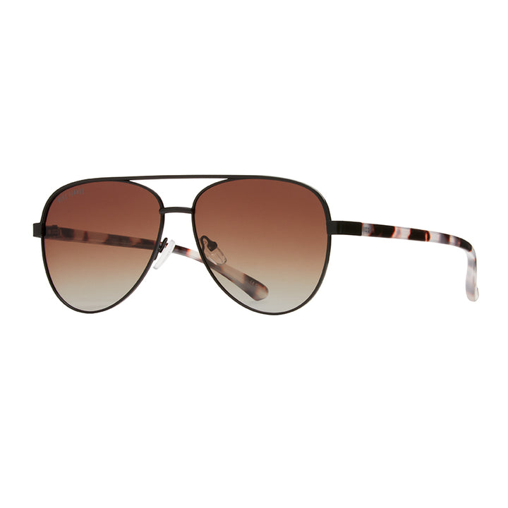 BP10064 NEW Jesse 2 - Matte Onyx/Ivory Tort- Brown Polarized