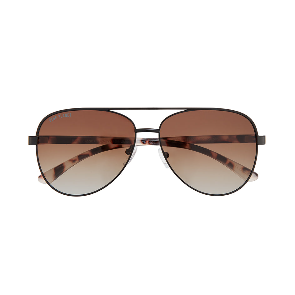 BP10064 NEW Jesse 2 - Matte Onyx/Ivory Tort- Brown Polarized