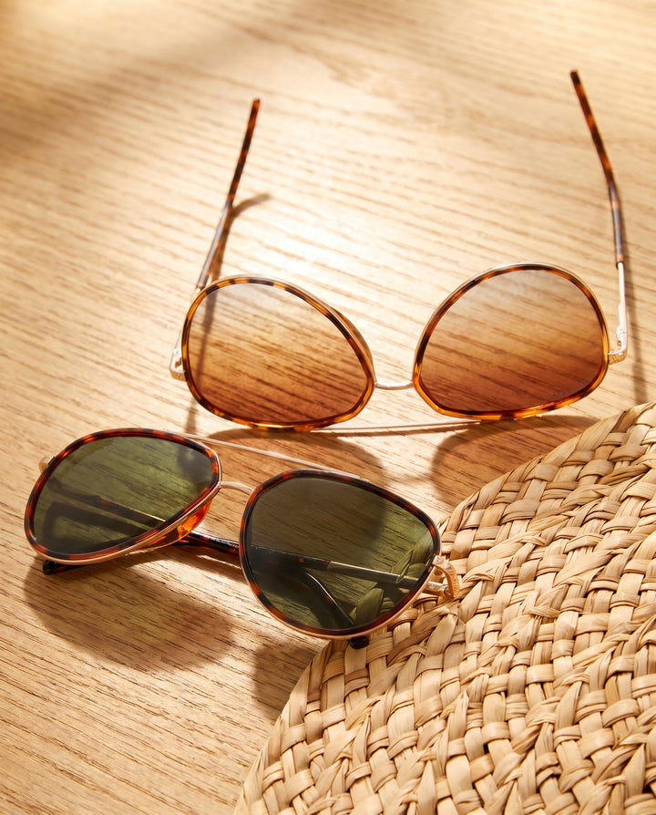 BP10031- NEW Jordan Matte Gold/ Brown Tort / Green Grey Pol