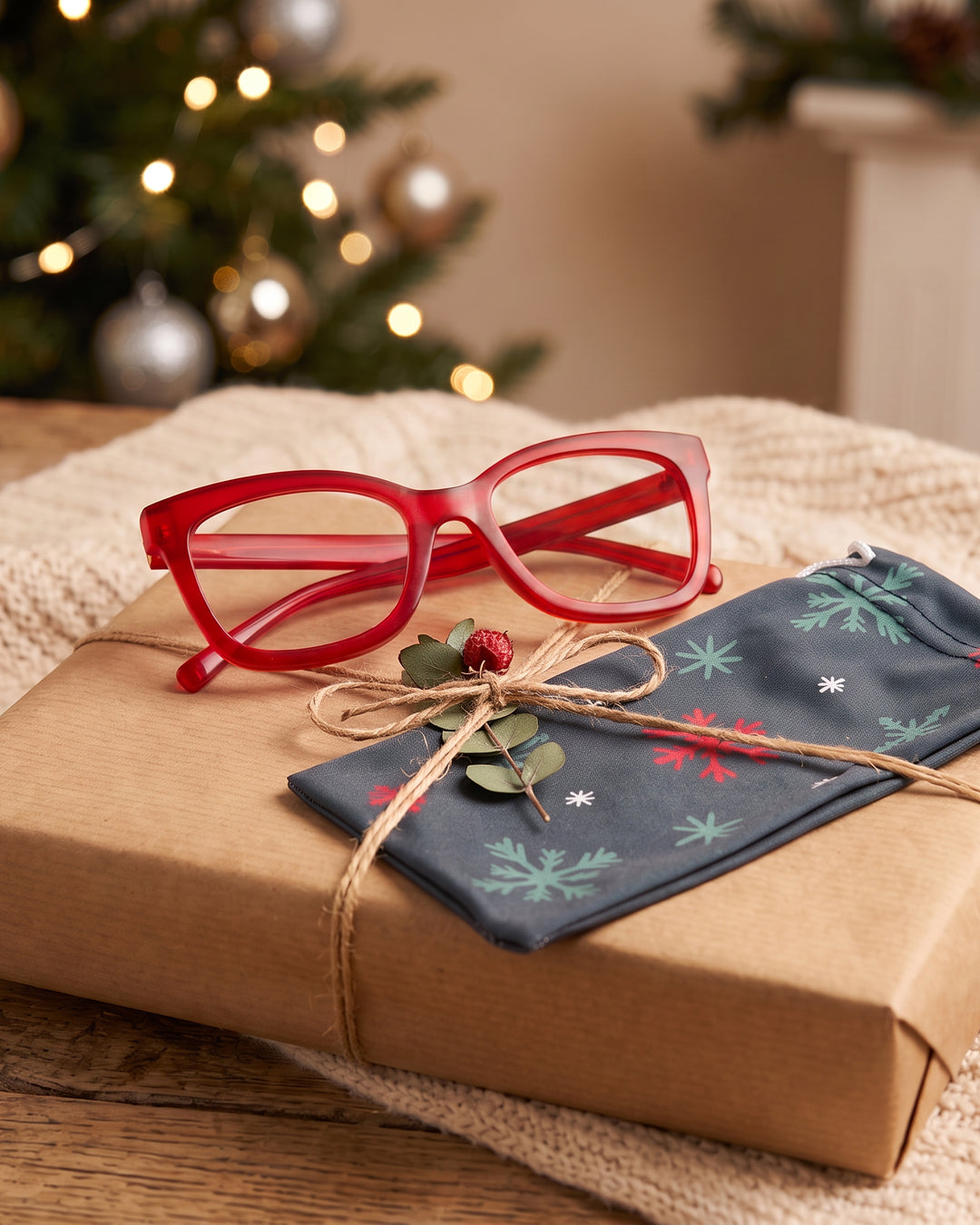 Holiday Cases XMAS designs for Sunglasses or Readers CASE-28