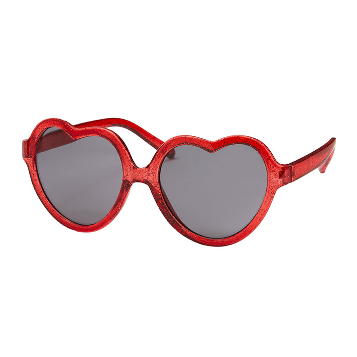 K1967 -NEW- Kids - Bubble Glitter Heart Sunglass