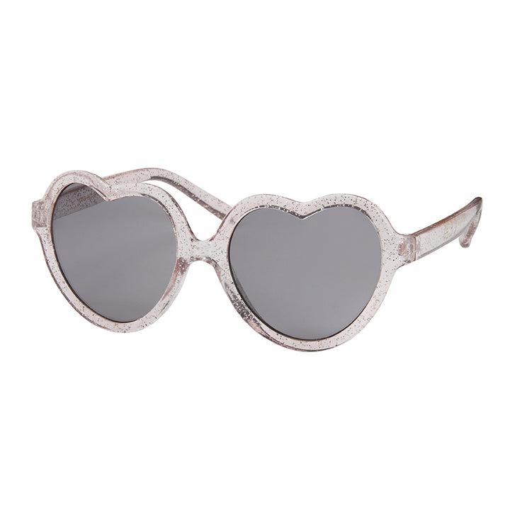 K1967 -NEW- Kids - Bubble Glitter Heart Sunglass