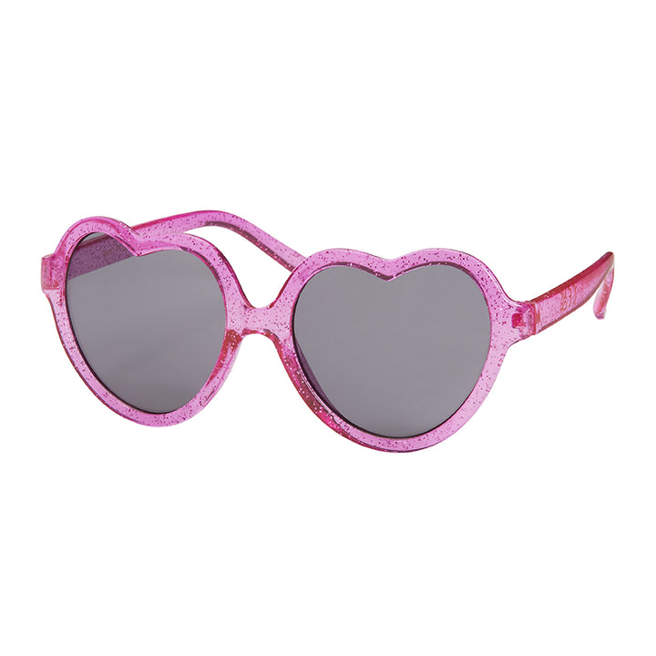 K1967 -NEW- Kids - Bubble Glitter Heart Sunglass