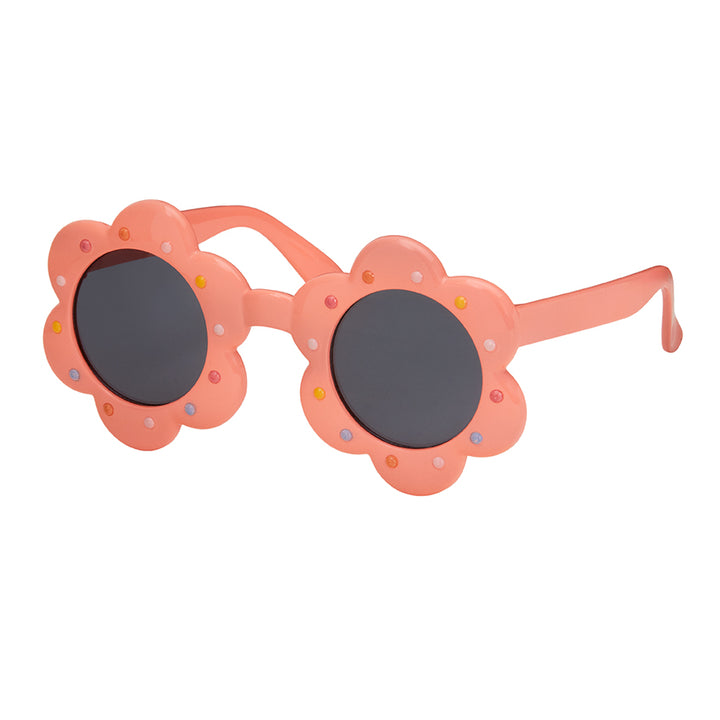 K6779 NEW KIDS Dotted Flower Assorted Colors