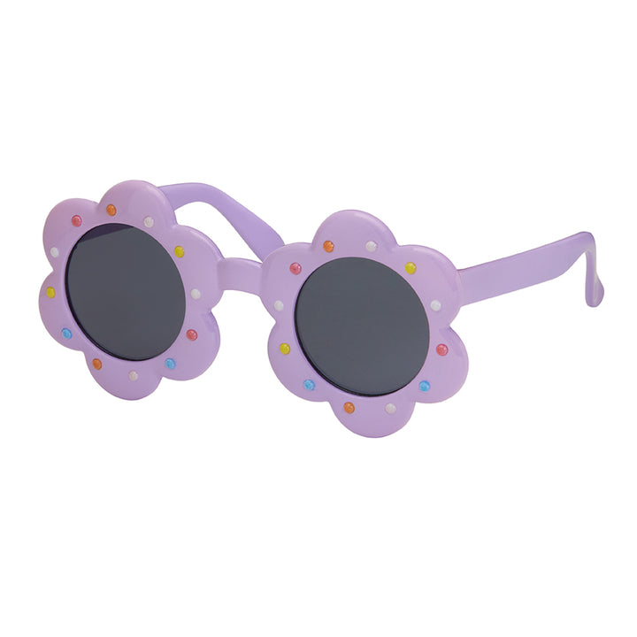K6779 NEW KIDS Dotted Flower Assorted Colors