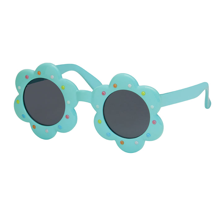 K6779 NEW KIDS Dotted Flower Assorted Colors
