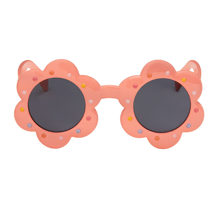 K6779 NEW KIDS Dotted Flower Assorted Colors