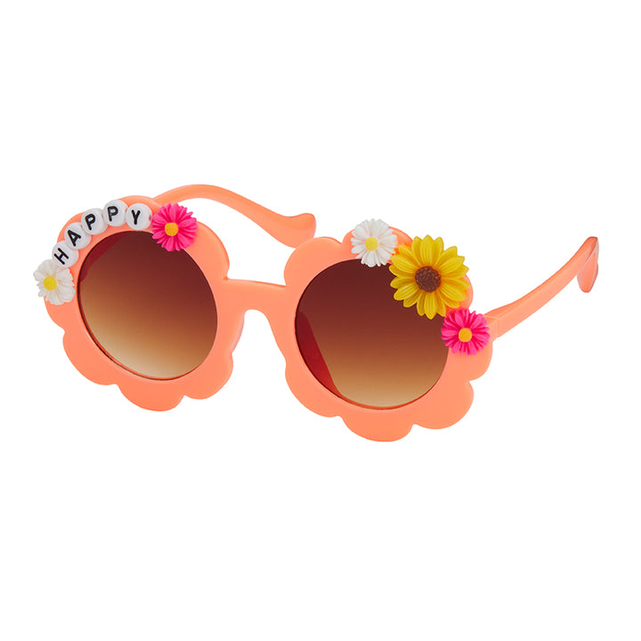K6781-NEW- Kids - Happy Flower Sunglass