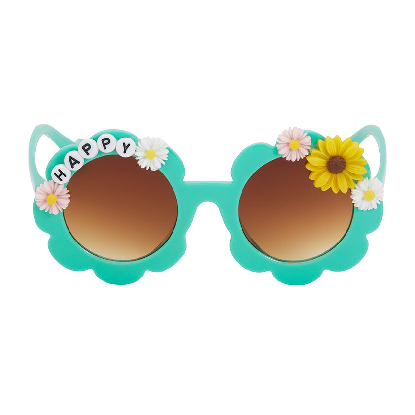 K6781-NEW- Kids - Happy Flower Sunglass