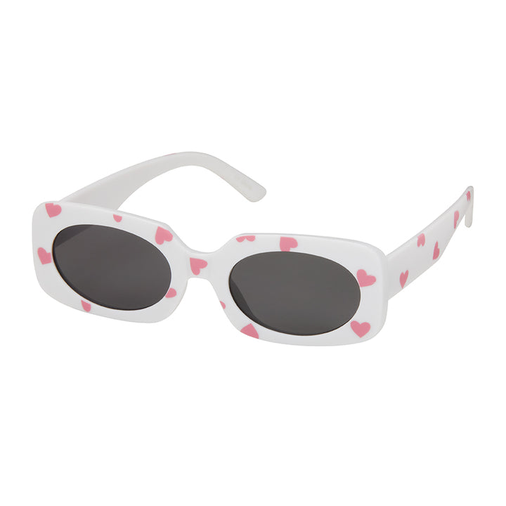 K6788 NEW KIDS MATTE SLIM HEART PRINT ASSORTED COLORS