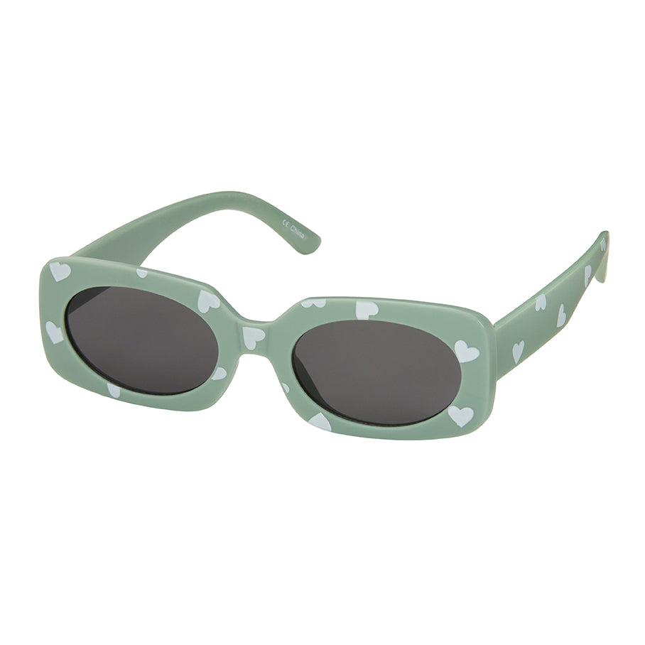 K6788 NEW KIDS MATTE SLIM HEART PRINT ASSORTED COLORS