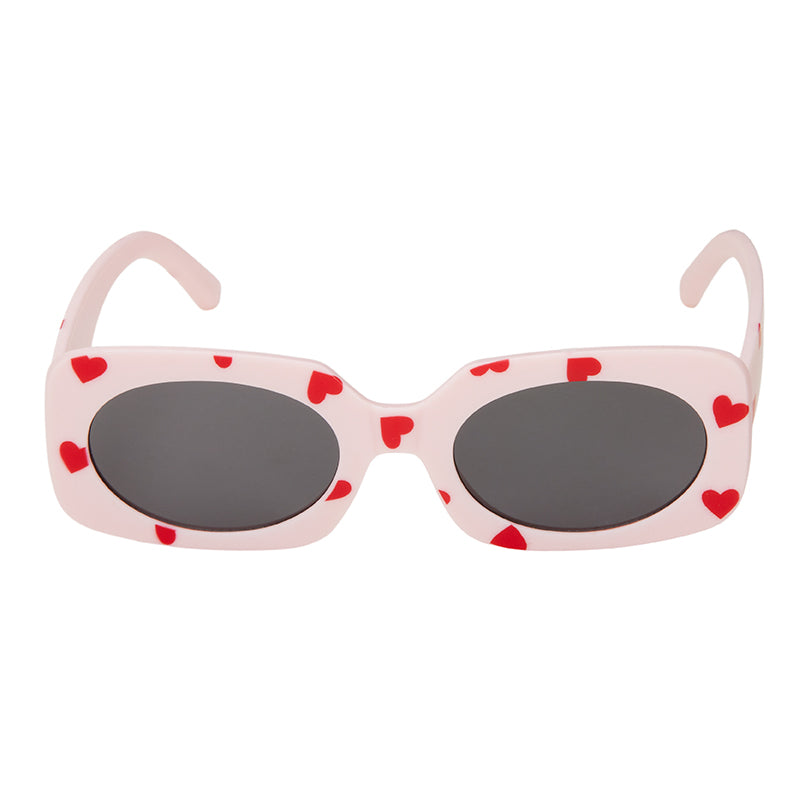 K6788 NEW KIDS MATTE SLIM HEART PRINT ASSORTED COLORS