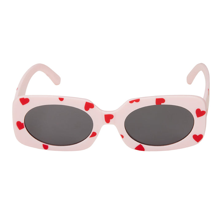 K6788 NEW KIDS MATTE SLIM HEART PRINT ASSORTED COLORS