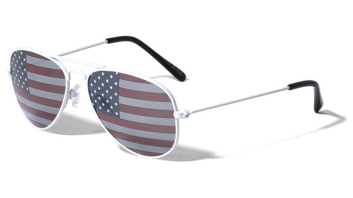 K1776 Kids - Flag Aviator Sunglasses