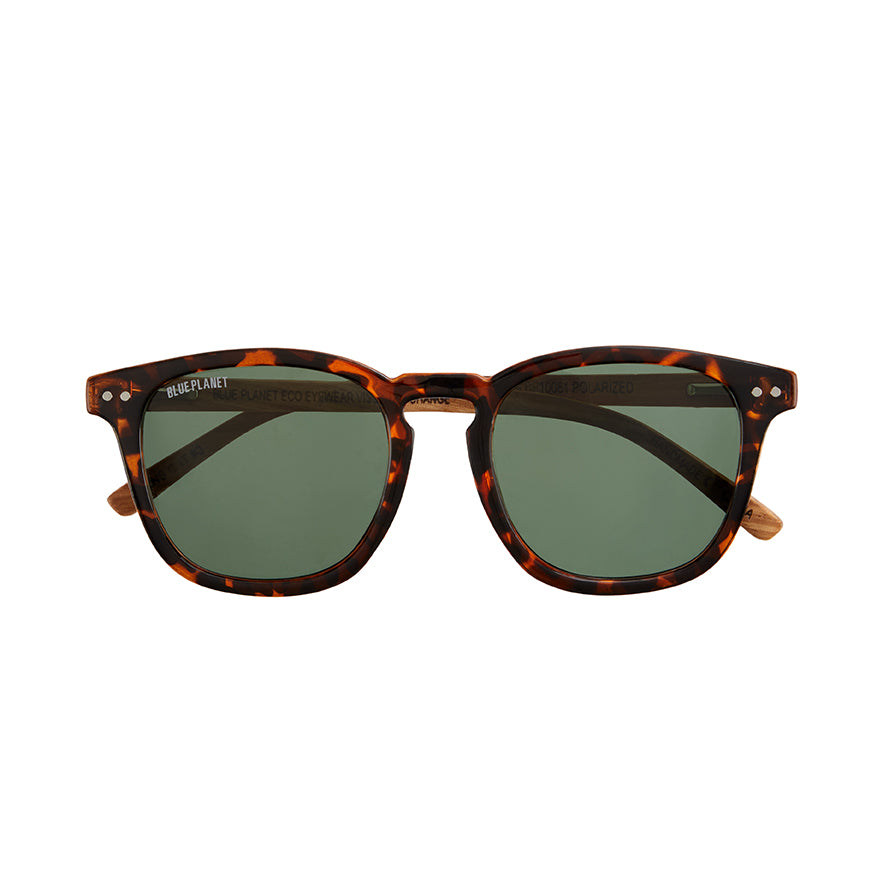 BP10081 NEW Kai Brown Tort/Walnut Wood /Grey Green Polarized