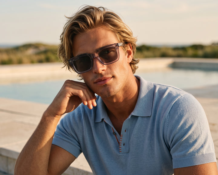 BP10043 - NEW Lawson Crystal Grey / Smoke Polarized