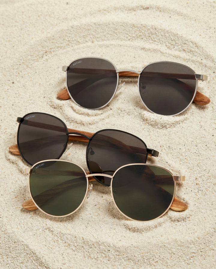 BP10113 - NEW Liam Matte Silver / Walnut Wood / Smoke Pol