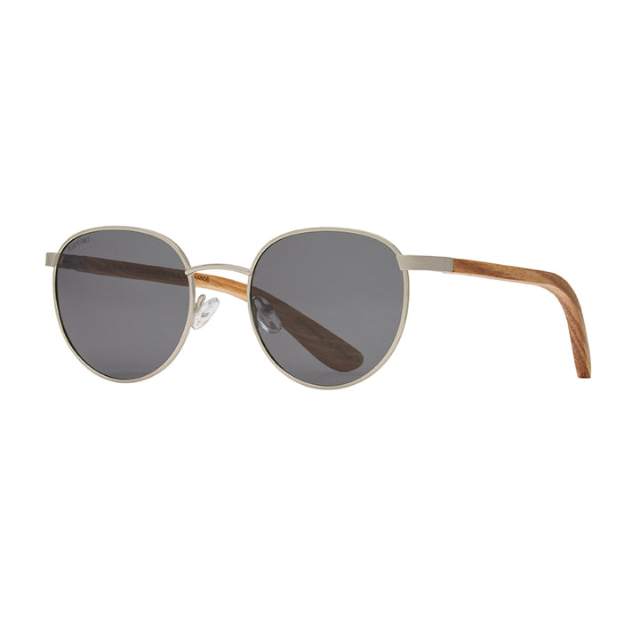 BP10113 - NEW Liam Matte Silver / Walnut Wood / Smoke Pol
