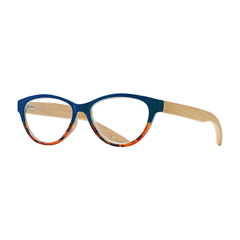 BP20148- NEW Lucia Reader BlueTo AmberTort/Bamboo