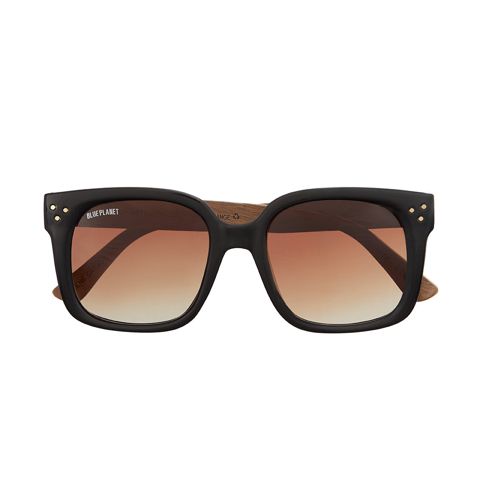 BP10131 NEW Luna - Onyx / Walnut Wood / Brown Polarized