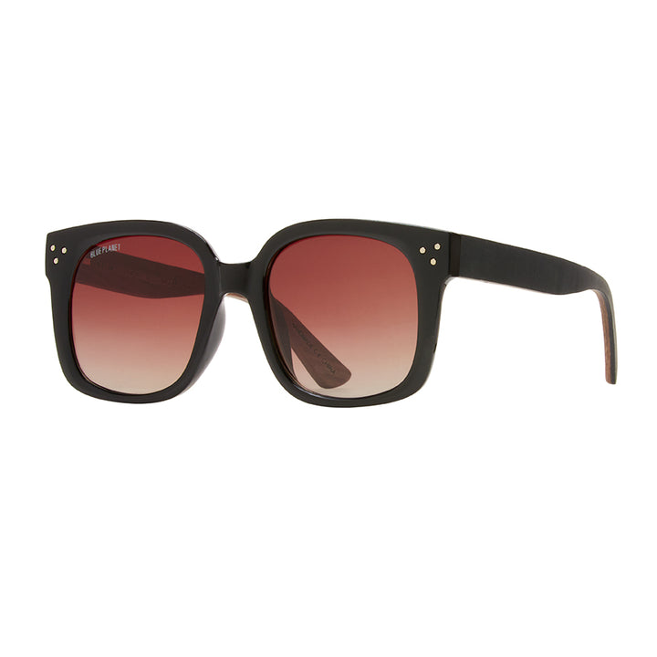 BP10131 NEW Luna - Onyx / Walnut Wood / Brown Polarized