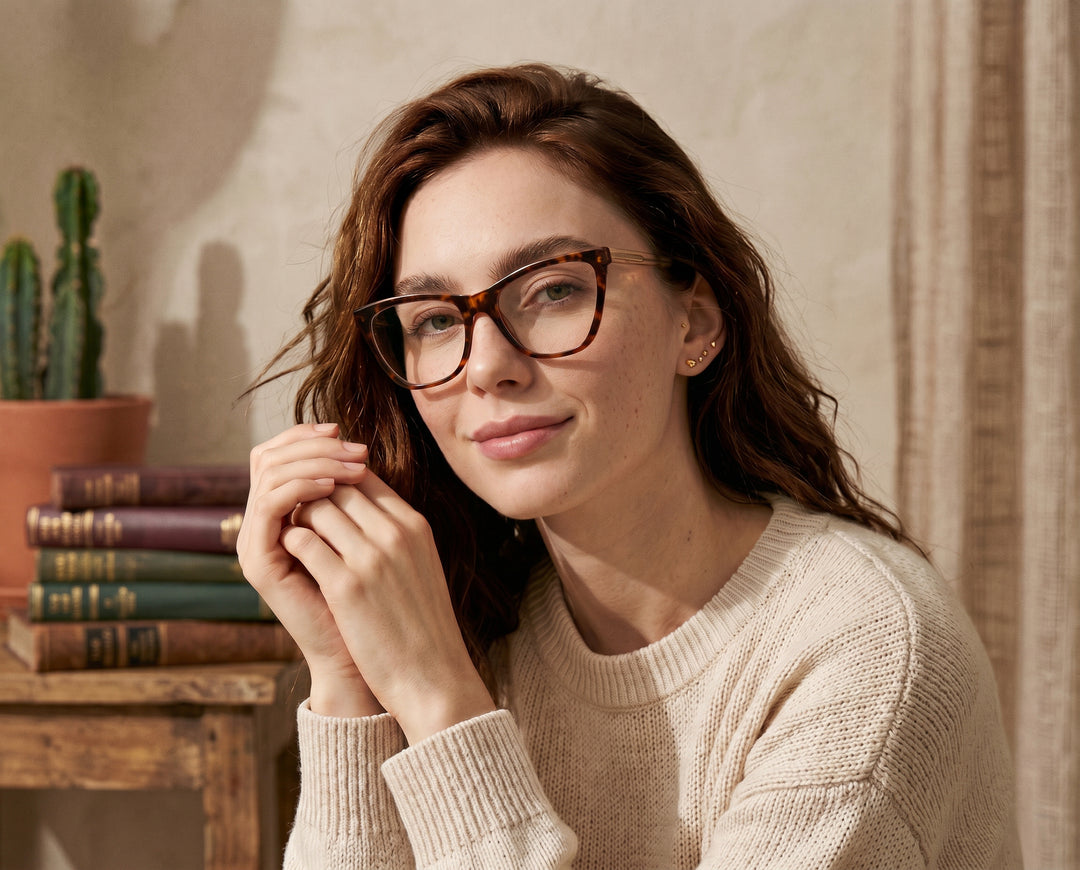 BP20441 NEW Lydia  - Brown Tortoise - Blue Light Filtering
