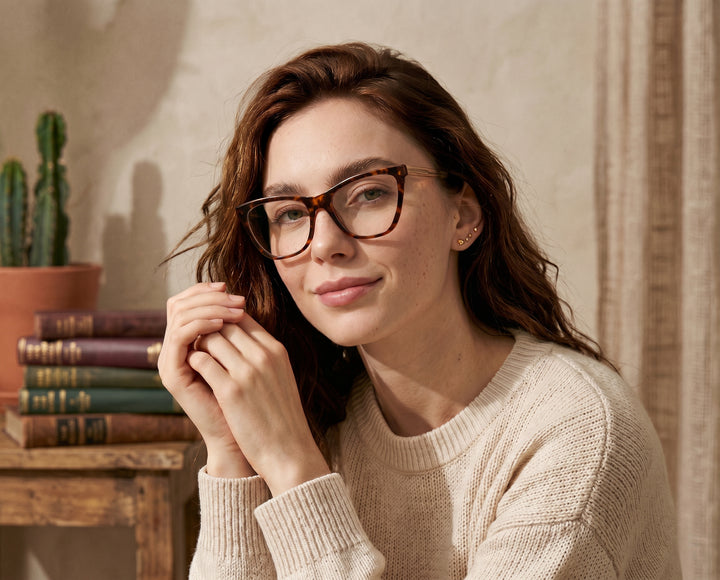 BP20441 NEW Lydia  - Brown Tortoise - Blue Light Filtering