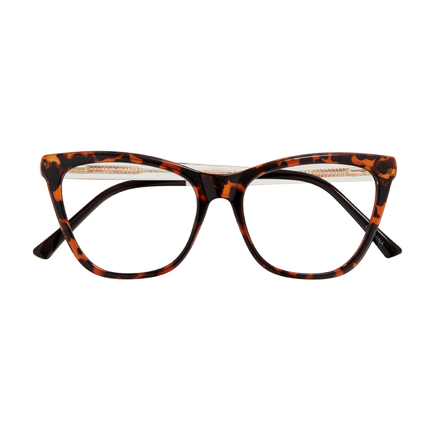 BP20441 NEW Lydia  - Brown Tortoise - Blue Light Filtering