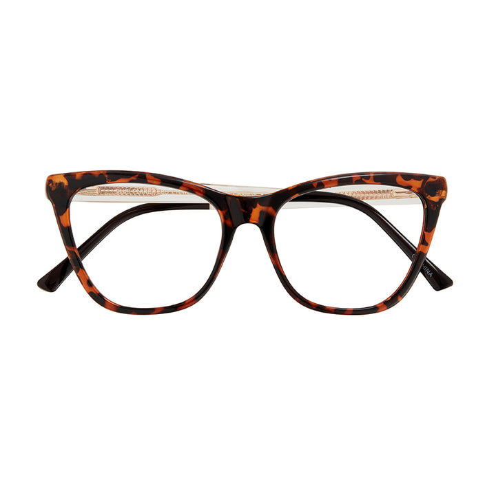 BP20441 NEW Lydia  - Brown Tortoise - Blue Light Filtering