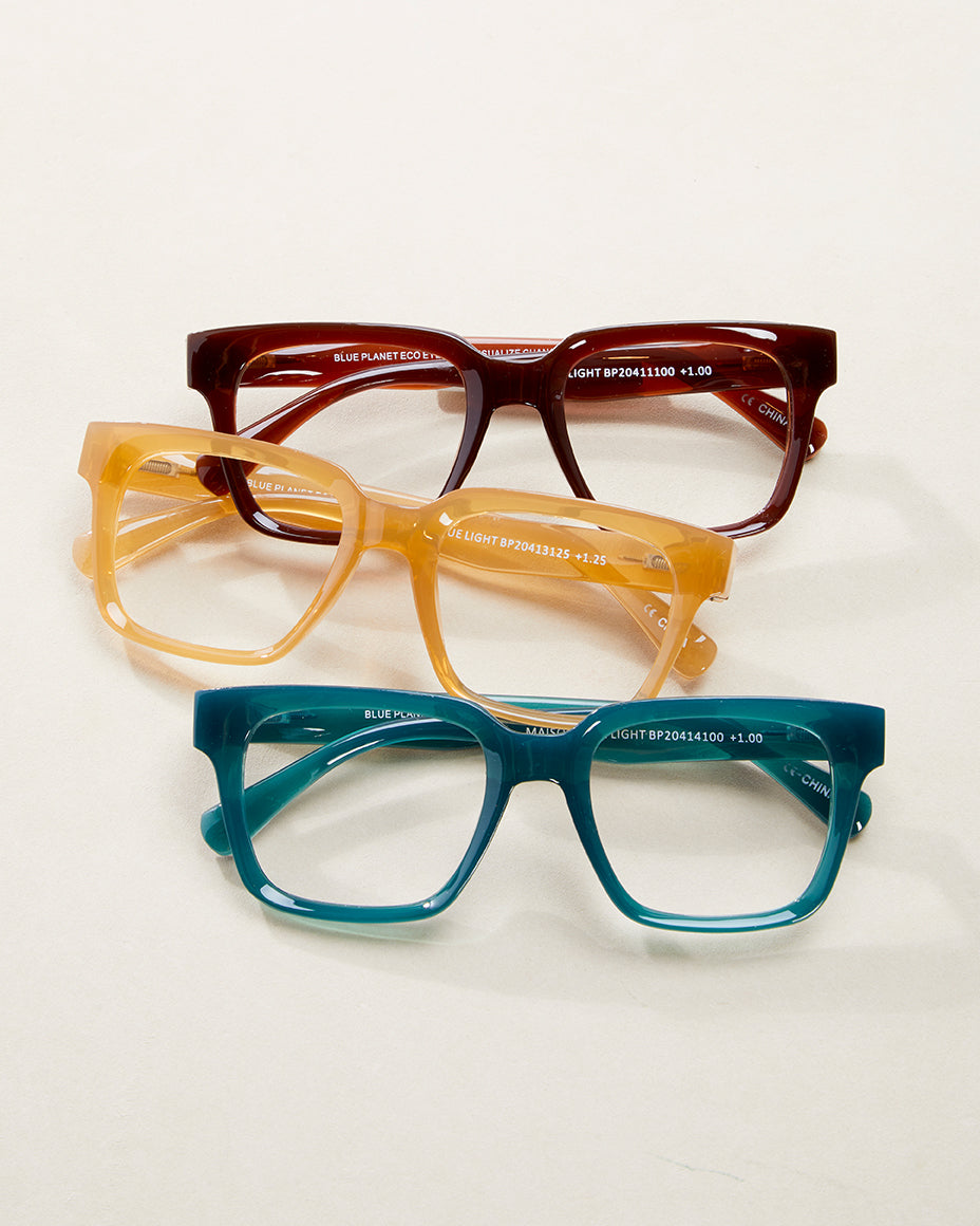 BP20411 NEW Maison -Brown - Blue Light filtering Readers