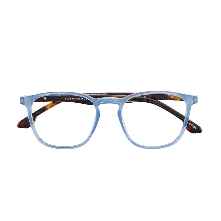 BP20473 NEW Mel  -Light Blue/Brown Tortoise - Blue Light