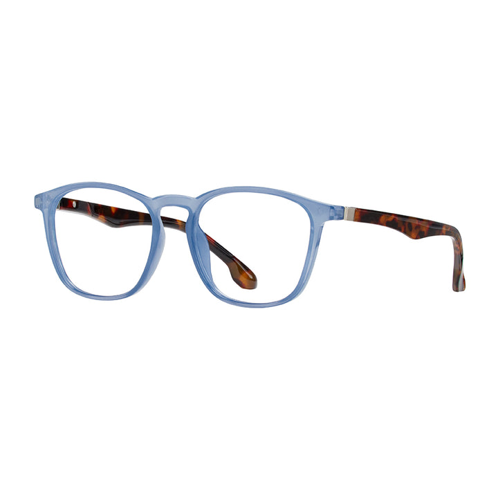 BP20473 NEW Mel  -Light Blue/Brown Tortoise - Blue Light
